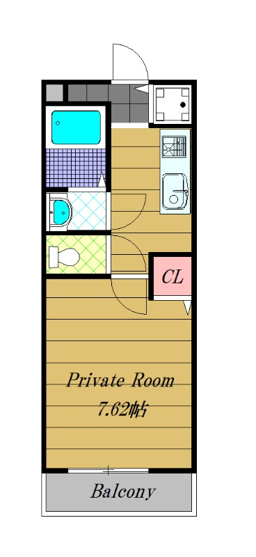 フジパレス アサヒの間取り