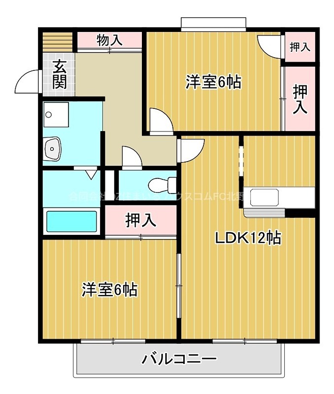 ステージパティオの間取り