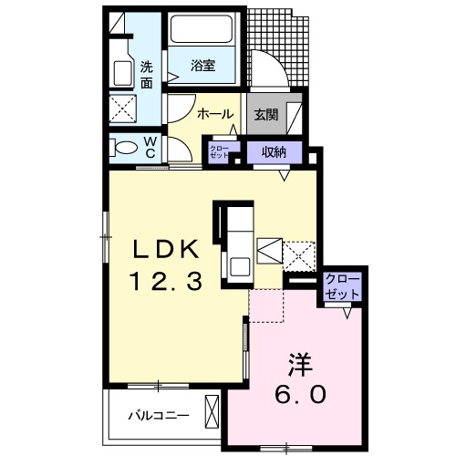 エレガント茱萸木IIIの間取り