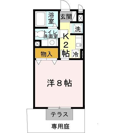 ヴェルドミールIIの間取り