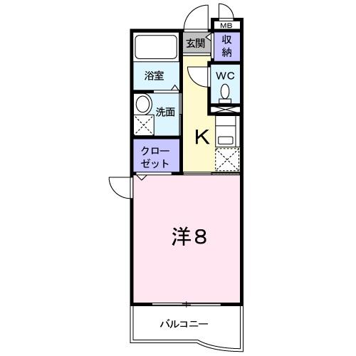 ソレイユの間取り