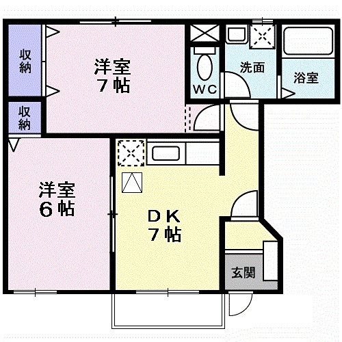 ティンカーベルハイムの間取り