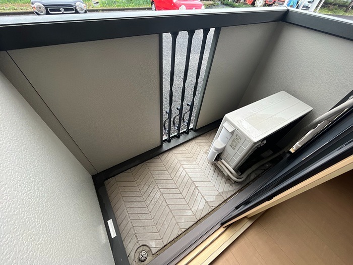 12/23 バルコニー