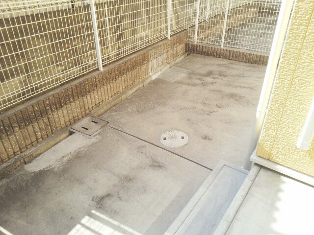 12/25 バルコニー