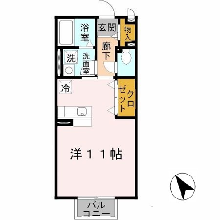 Comfort紘の間取り