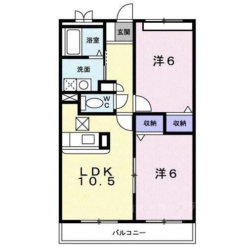 ローレル ハイツの間取り