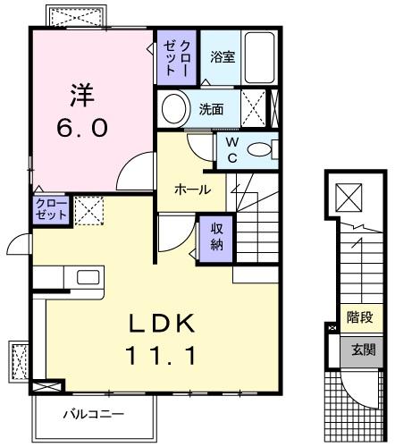 ヴィクトワールの間取り