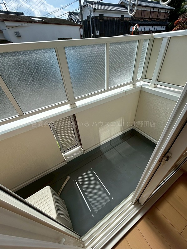 12/26 バルコニー