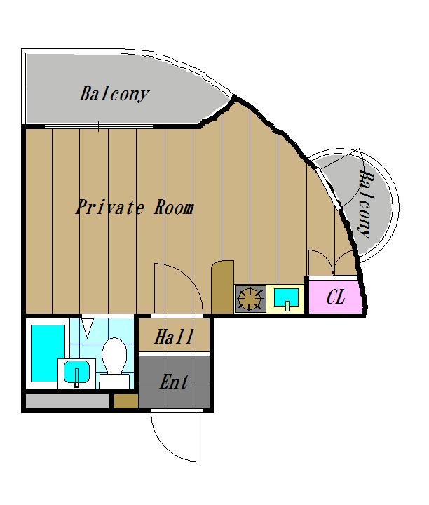 ラ・ビ・クレールの間取り