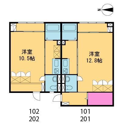 クリプトメリアの間取り