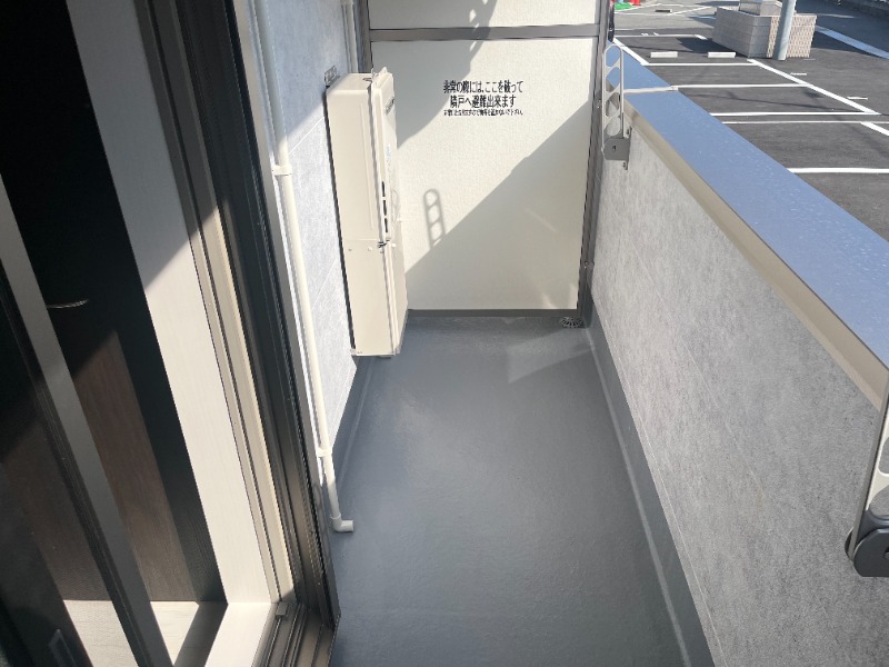 12/23 バルコニー