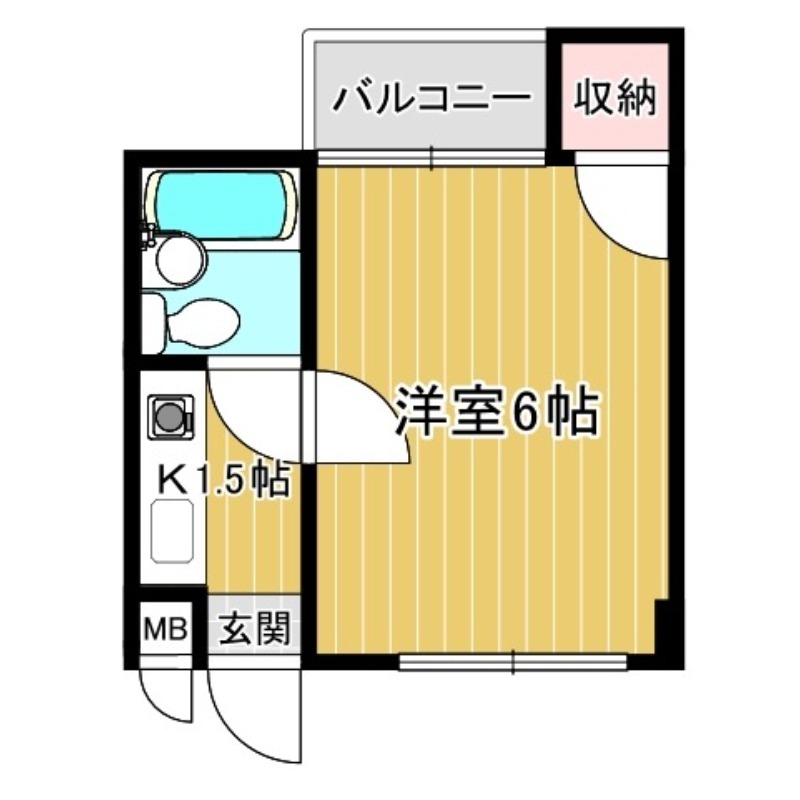 ハイム上高地の間取り