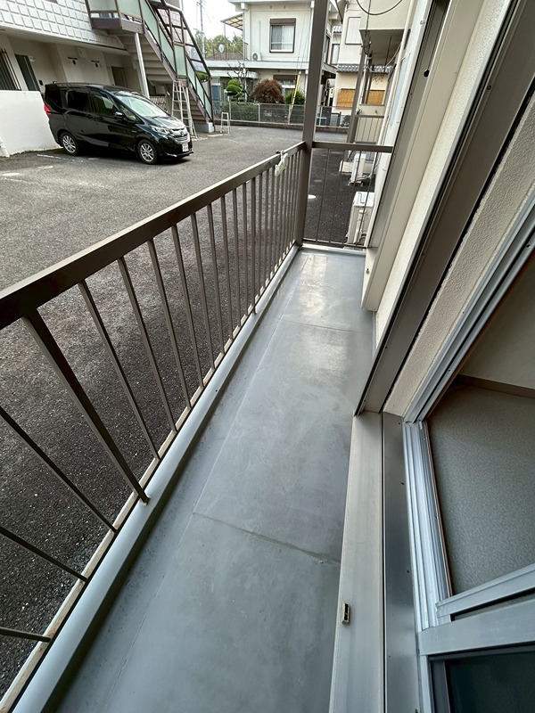 12/23 バルコニー