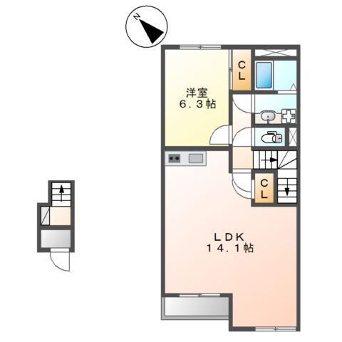 LIVELY HEIM IIの間取り