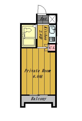ベルネージュ峰尾の間取り
