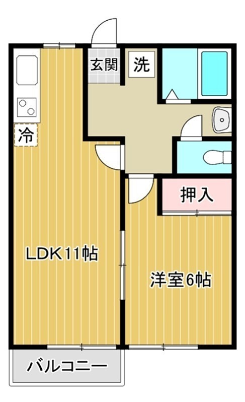 パークハイツ深井の間取り
