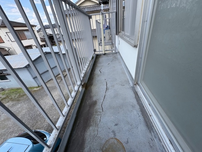 10/14 バルコニー