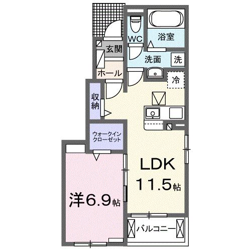 グラン　モンターニュの間取り