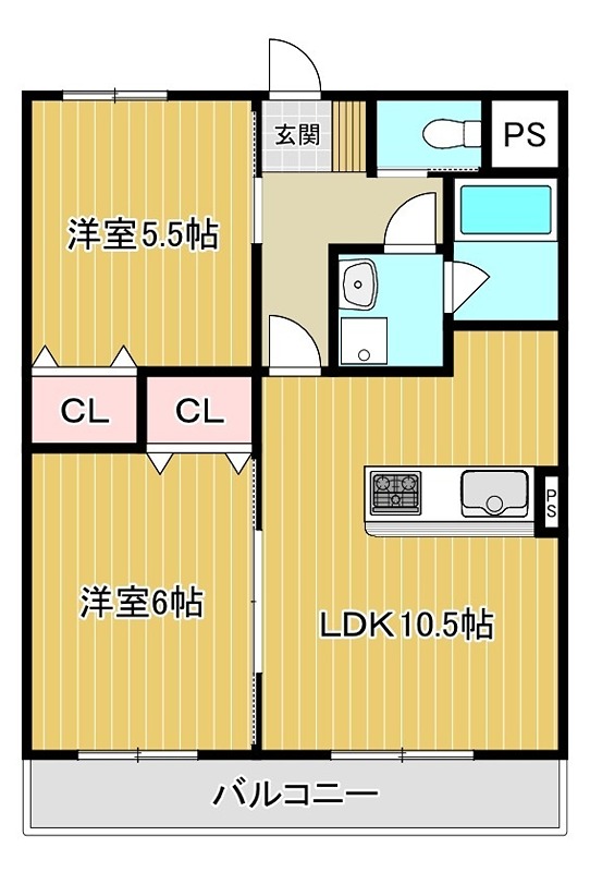 ヴィスタシアの間取り