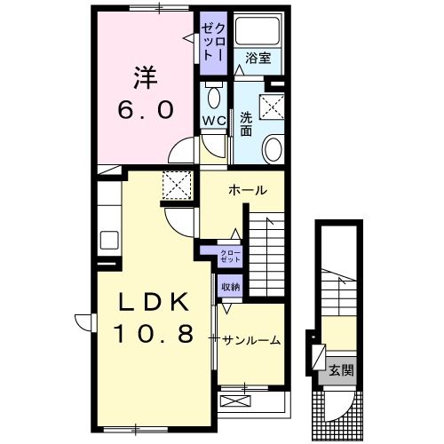 シエルの間取り
