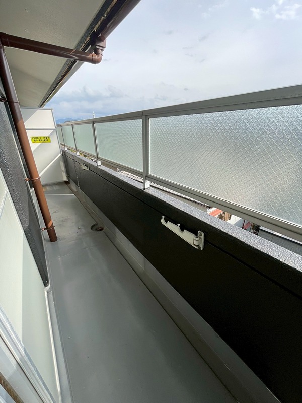 12/24 バルコニー