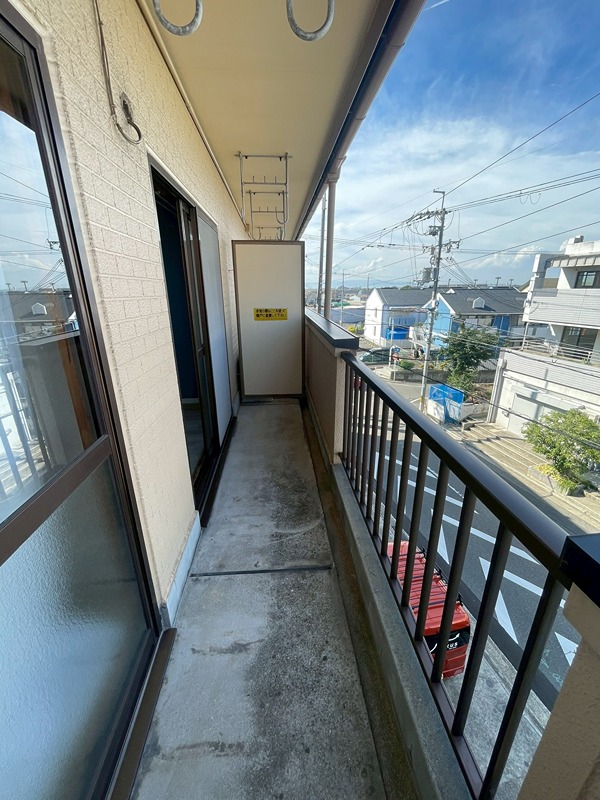 12/22 バルコニー