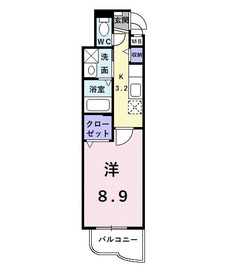 ルーブル・ベルの間取り