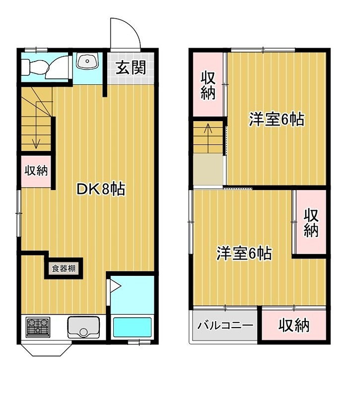 ダイユウ戸建の間取り