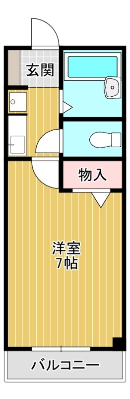 フェスタ千代田の間取り
