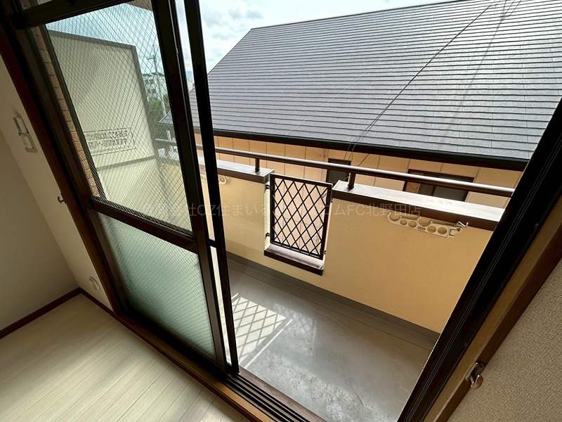 12/25 バルコニー