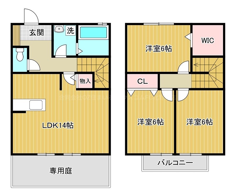 コンチェルトの間取り