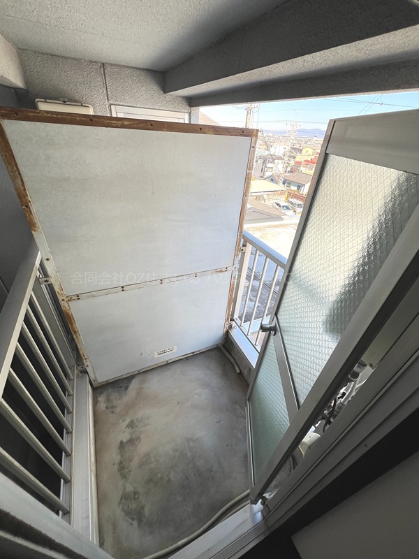 12/29 バルコニー