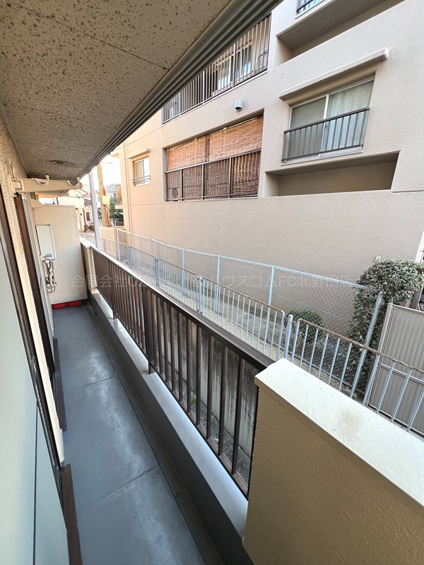 12/30 バルコニー