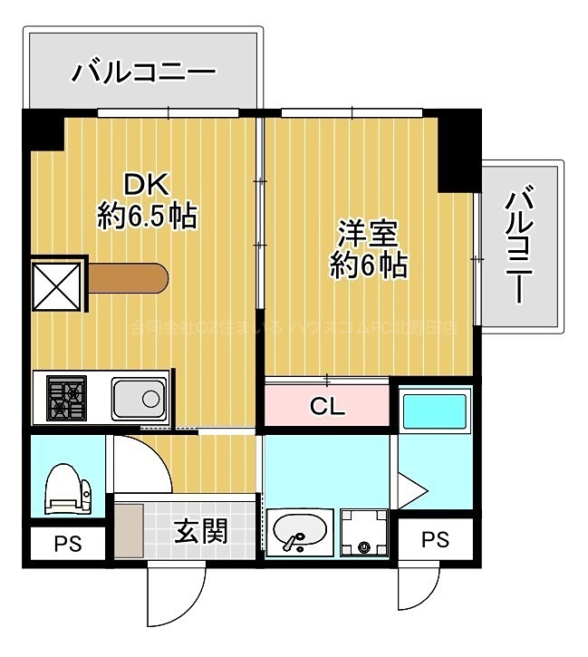 ベル・メゾンの間取り