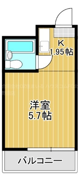 土塔クリスタルの間取り