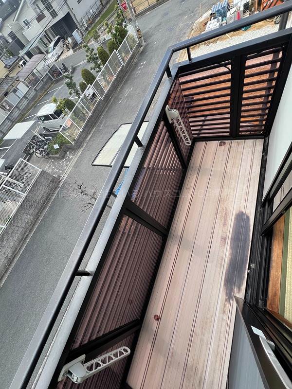 12/29 バルコニー