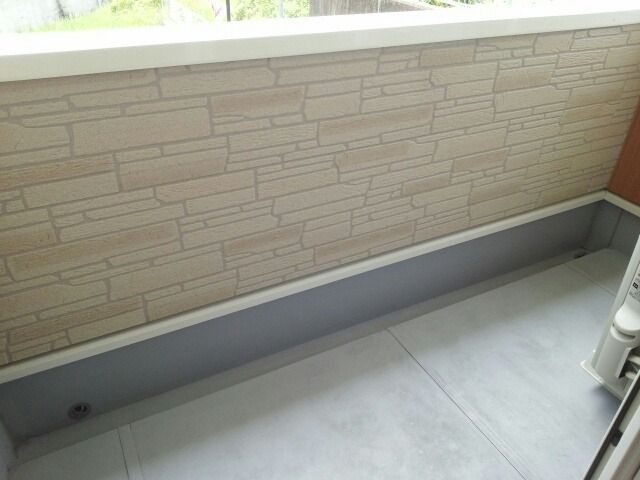 12/24 バルコニー