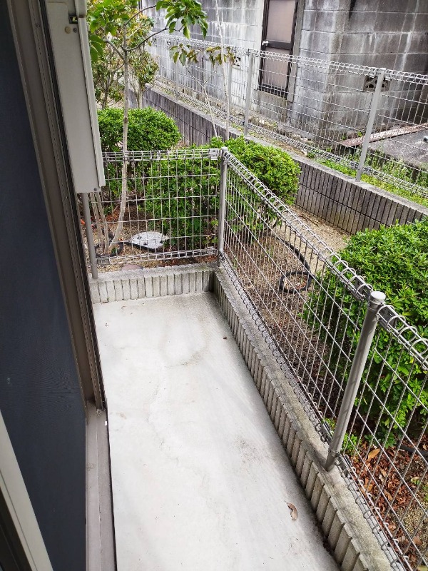 12/21 バルコニー