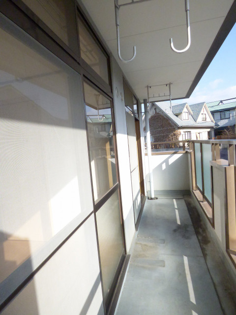12/23 バルコニー