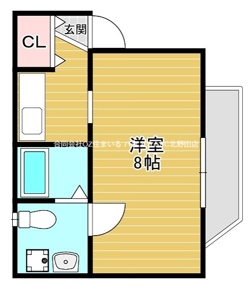 メゾンドソレイユ滝谷の間取り