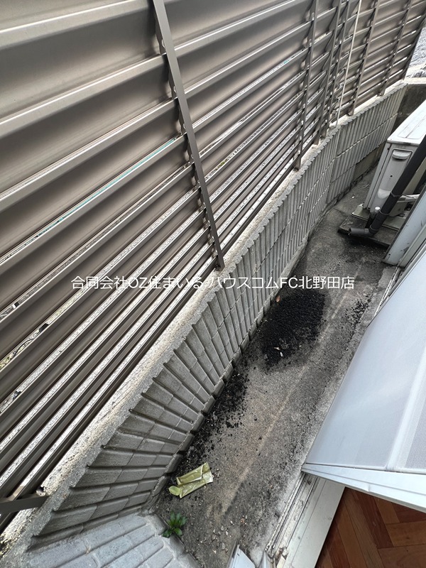 11/23 バルコニー