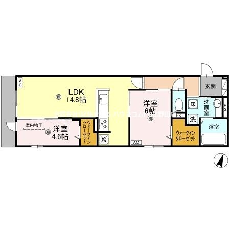 D’Sophiaの間取り