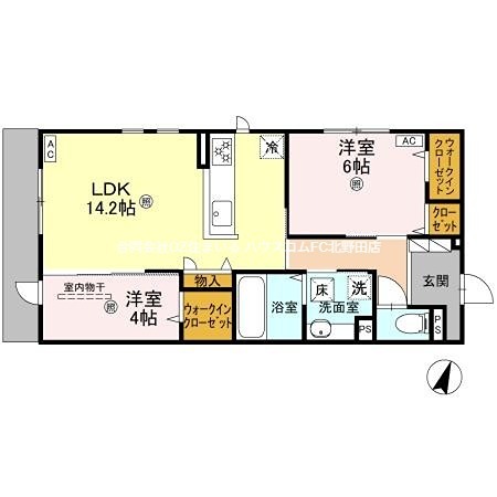 D’Sophiaの間取り