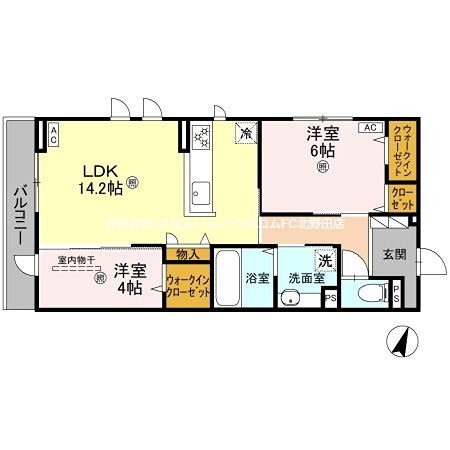 D’Sophiaの間取り