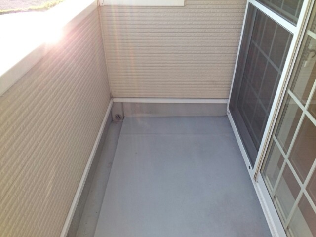 8/16 バルコニー