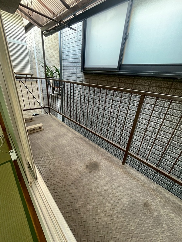 12/22 バルコニー