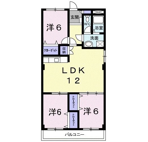 アレグレーセ千代田の間取り