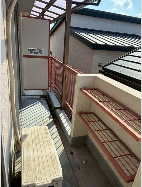 10/17 バルコニー