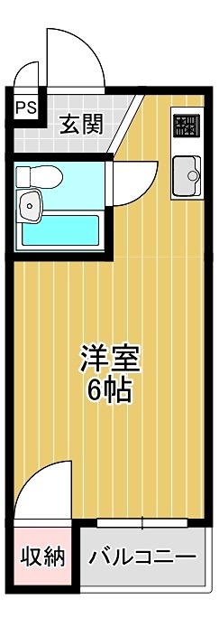 ラ・フィーネ3号館の間取り