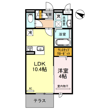 フロレゾンの間取り
